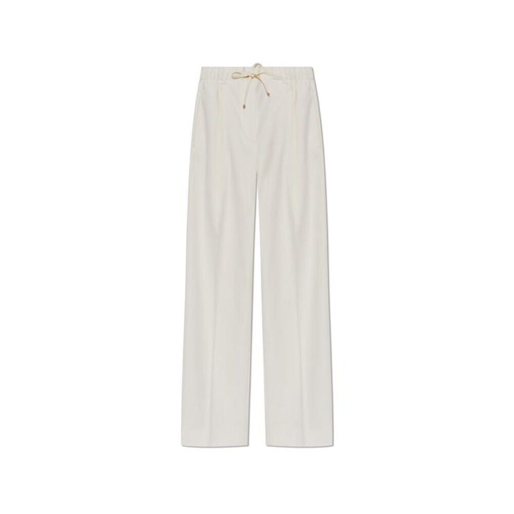 Creased trousers